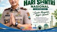 AKP Adik Agus Putrawan Ucapkan Selamat Hari Santri, Teguhkan Semangat Pengabdian kepada Bangsa