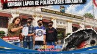 Korban Pembacokan di Jalan Kenjeran Surabaya Lapor Polisi