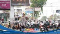 Hadir di Tengah Masyarakat, Kapolres Mojokerto Kota Pimpin Gatur Lalin Pagi