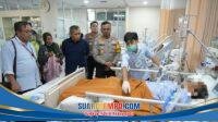 Polri Jenguk Korban Kecelakaan Ojol di Blok M, Pastikan Penanganan Medis hingga Sembuh