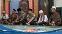 Dekat dengan Masyarakat, Kapolres Mojokerto Kota Sampaikan Pesan Kamtibmas Melalui Subuh Keliling