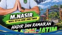 M. Nasir Hadiri dan Ramaikan HUT ARMI Jatim ke-2 di Pintu Langit Prigen